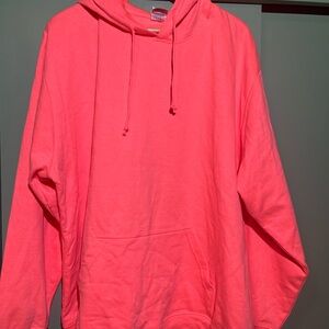 Coral hoodie